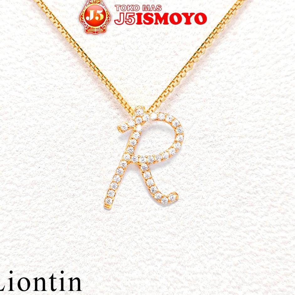 ░ Liontin Emas Huruf J5 Ismoyo ㅲ