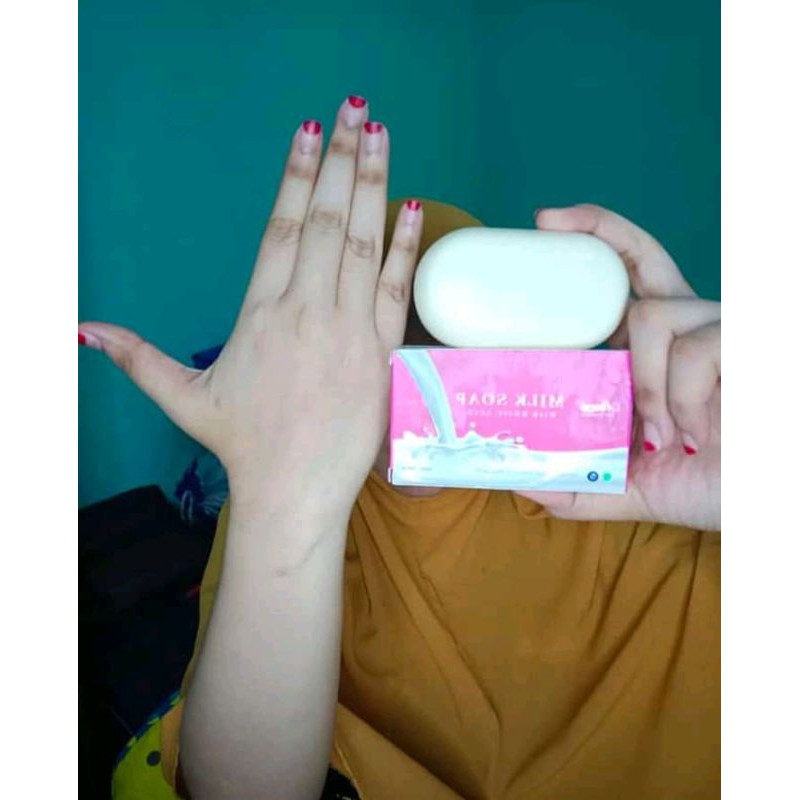 

Milk soap kojic marwah