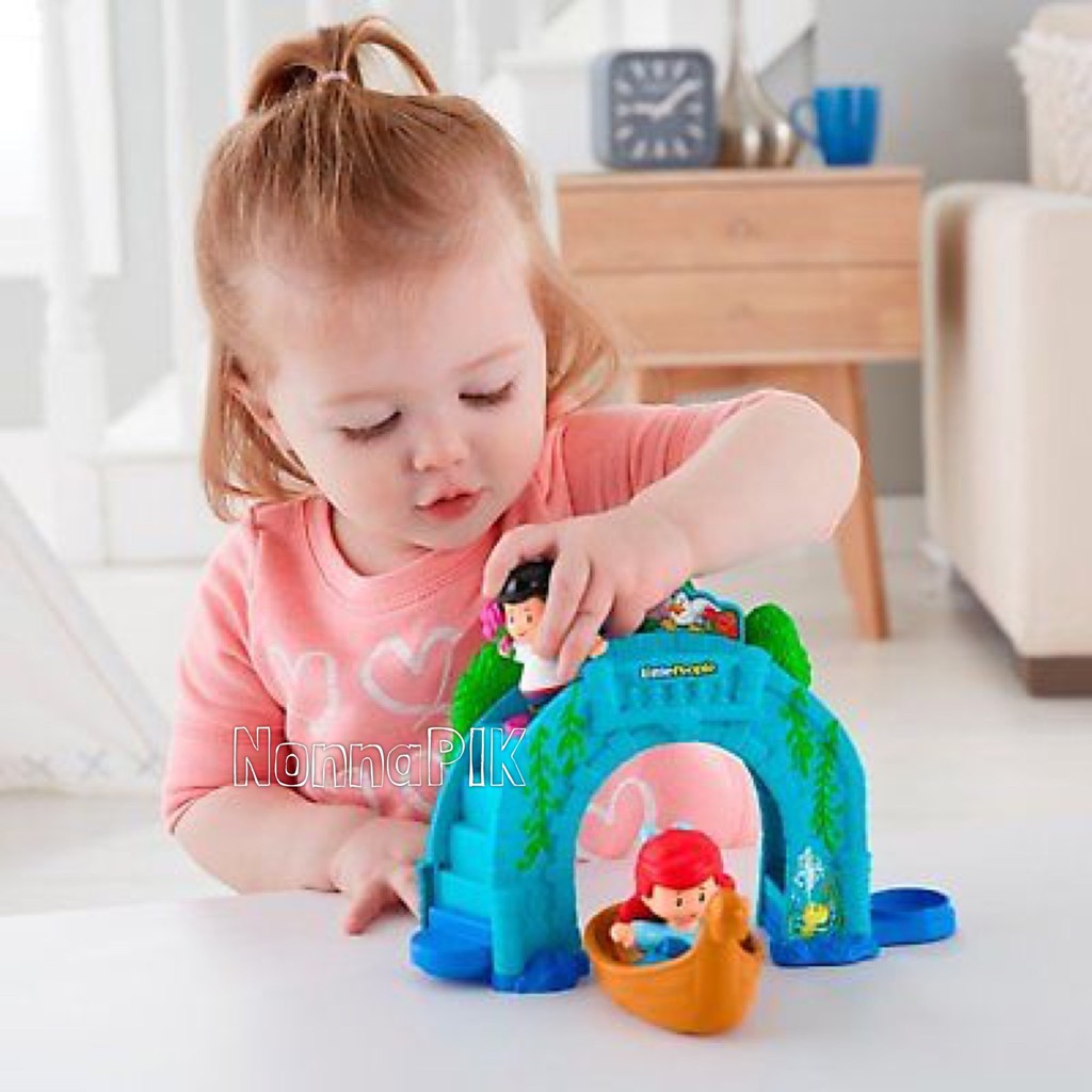 FISHER PRICE LITTLE PEOPLE DISNEY PRINCESS ARIEL & ERIC'S BOAT RIDE