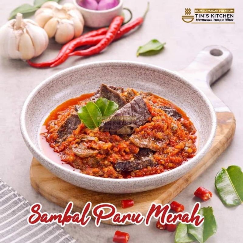 

sambal paru sambal merah sambal rumahan sambal paru Tins kitchen