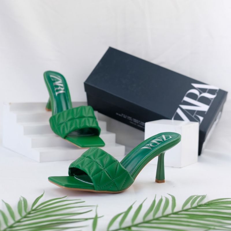 SANDAL ZARA HEELS - SANDAL WANITA PREMIUM IMPORT CANTIK