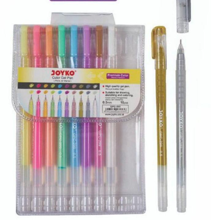 

Hot Sell.. Pulpen Gel Joyko/Color Gel Pen GPC-299 Premium