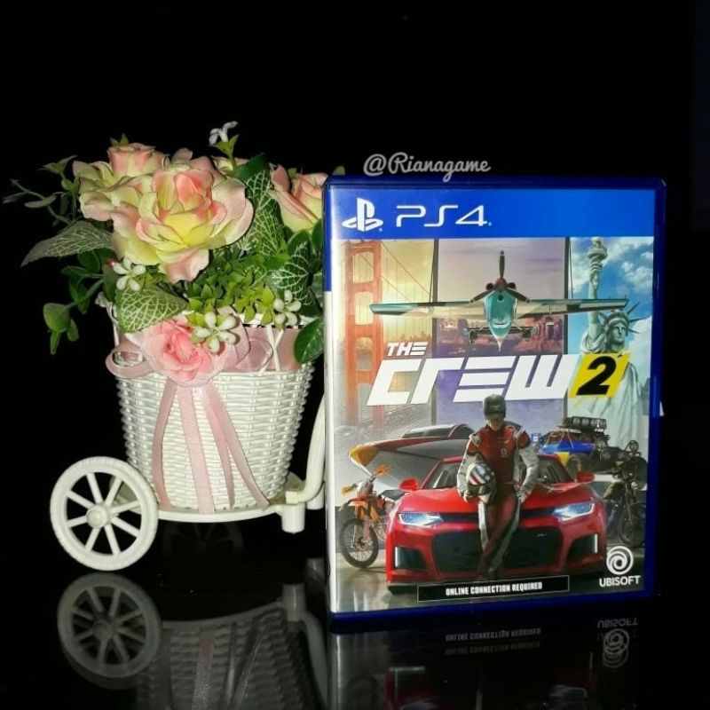 BD Kaset PS4 The Crew 2 Game CD PS 4 Original Playstation Bekas Second NFS Need for Speed