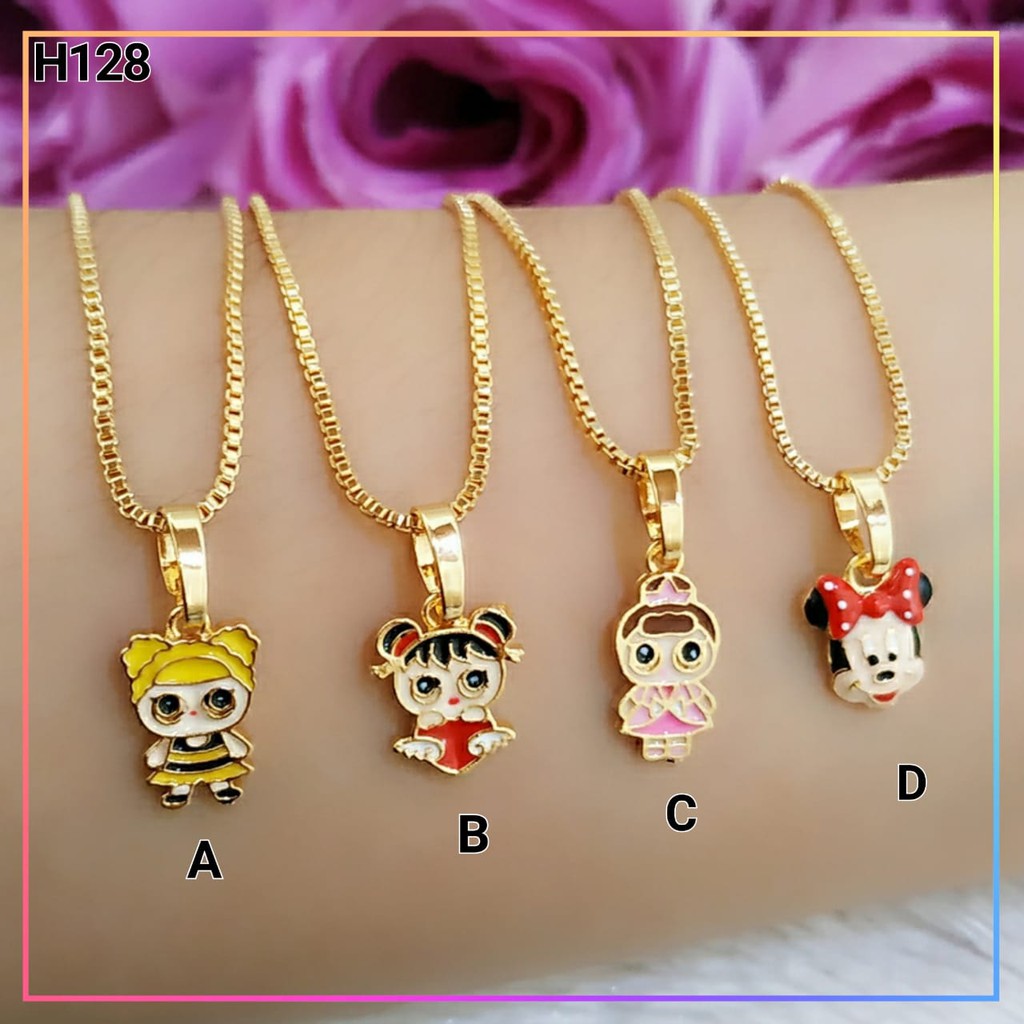 Kalung xuping kalung anak karakter lucu lapis emas gold H128