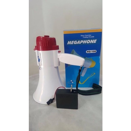 Megaphone Pro Rechargeable Speaker Toak Alat Pengeras Suara Toa untuk Kampanye Out Bound Demo