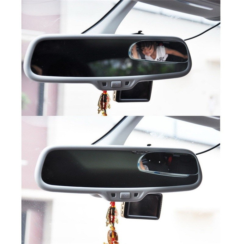 2 Pcs Kaca Spion Blind Spot Mobil Wide Angle 360 Derajat