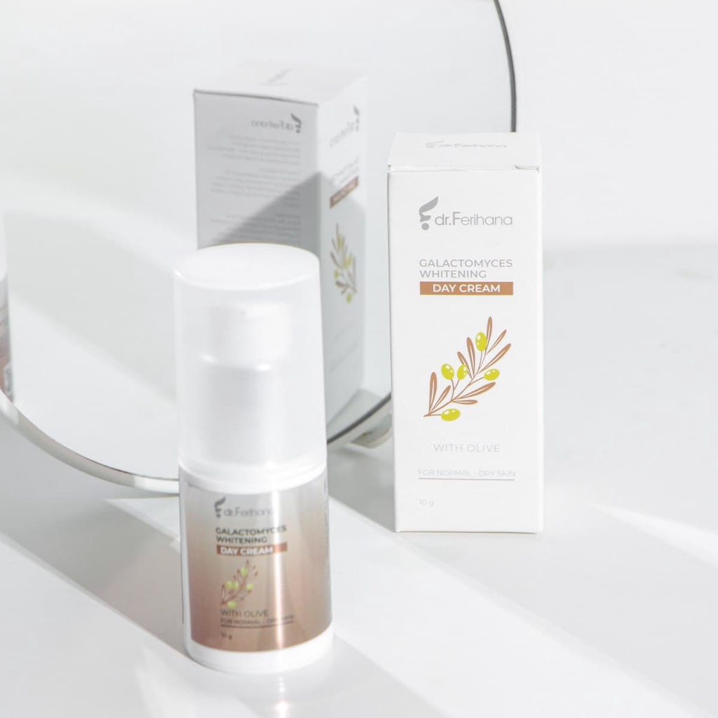 Paket Basic Galactomyces Brightening &amp; Flex for Normal To Dry Skin dr. Ferihana Cosmetics &amp; Skincare Rangkaian Perawatan Wajah untuk Kulit Normal Kering Kombinasi untuk Mencerahkan Memudarkan Flek Anti Aging dan Keriput BPOM LPPOM HALAL MUI