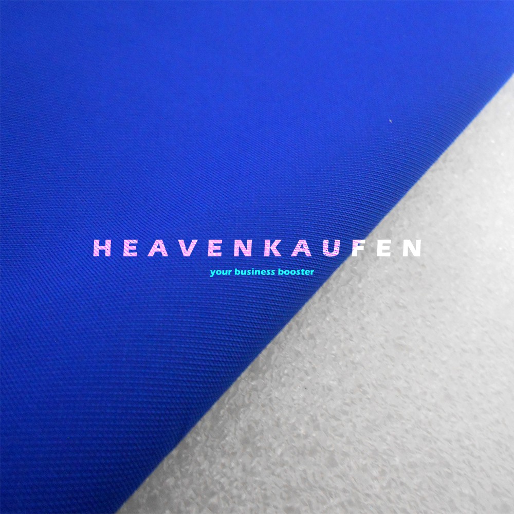 Kain Jasper Warna Biru Water Resistant Untuk Bahan Kain Jaket Dll Harga Per Meter