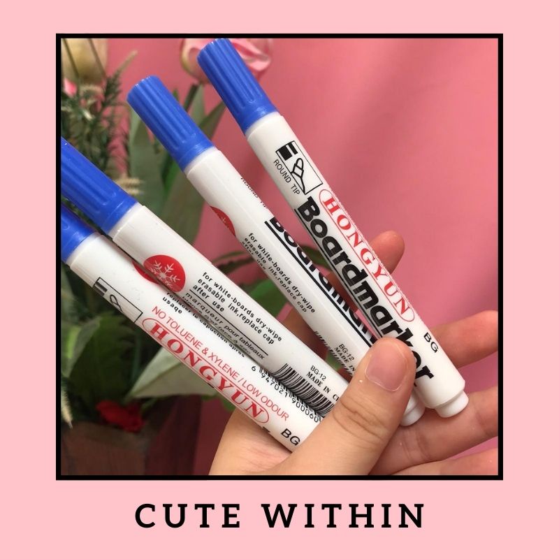 

SPIDOL WHITEBOARD BIRU HONGYUN ALAT TULIS PAPAN ALAT TULIS SEKOLAH KANTOR TEBAL BAGUS MURAH AWET GEMAS WARNA WARNI