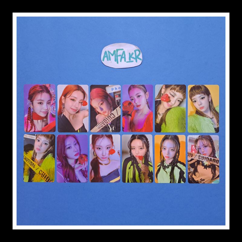 [SHARING] Photocard ITZY - Guess Who yeji lia chaeryeong yuna