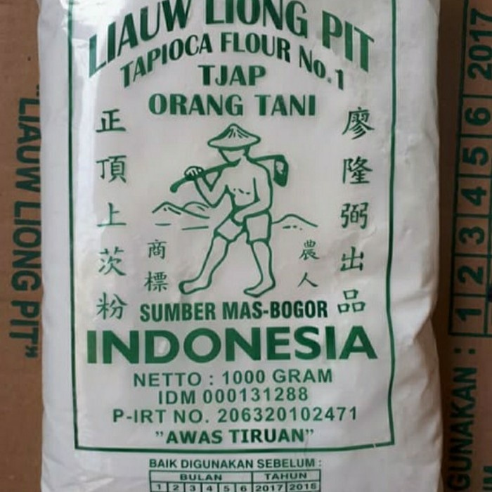 

cs01477 Liauw Liong Pit Tepung Tapioka 1Kg X 1 Kemasan Da01D100
