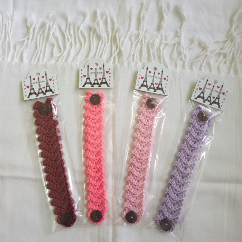 Konektor Masker Rajut Hijab / Tali Masker Rajut Hijab