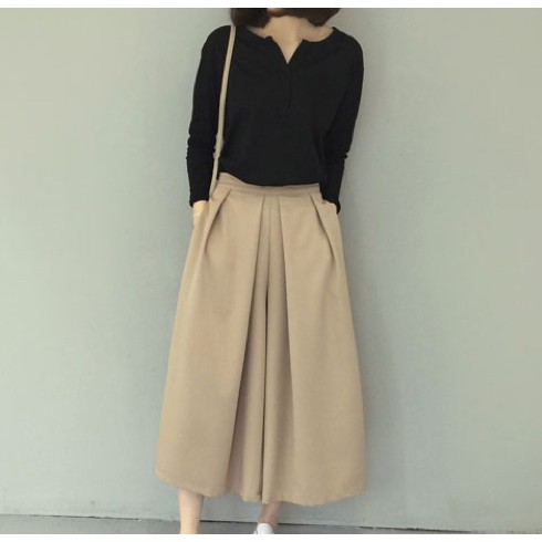 CELANA KULOT MIDI PANTS / KULOT PANTS Skirt Bawahan Fashion Wanita NEW