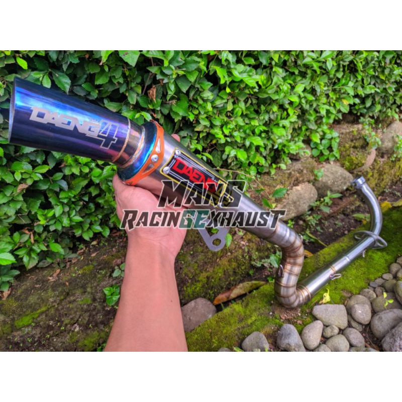 KNALPOT MATIC DAENG4 INLET 38 MIO BEAT VARIO NMAX PCX