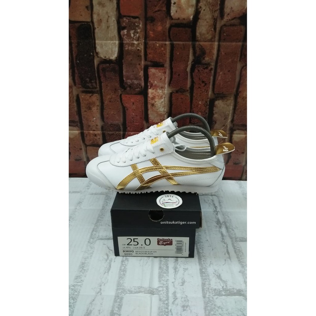 Sale Onitsuka Tiger Mexico 66 White Gold Original Indonesia