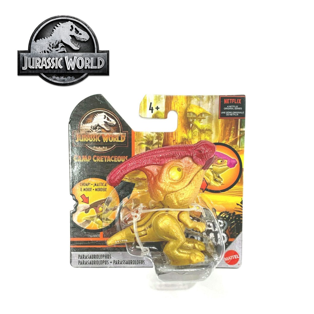 Jual Jurassic World Snap Squad Camp Parasaurolophus Mainan Action Figure Indonesiashopee 8103