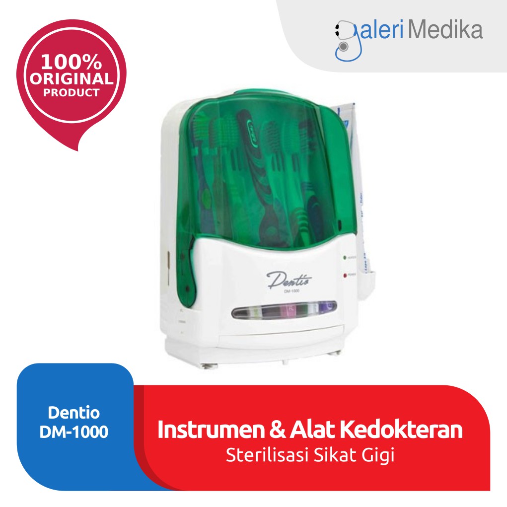 Dentio DM-1000 - Sterilizer Sikat Gigi / Membunuh Kuman dan Bakteri Pada Sikat Gigi