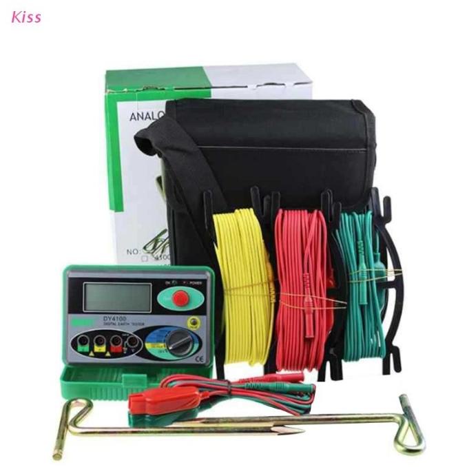 Kiss Digital Earth Ground Resistance Tester Meter Digital Earth Tester
