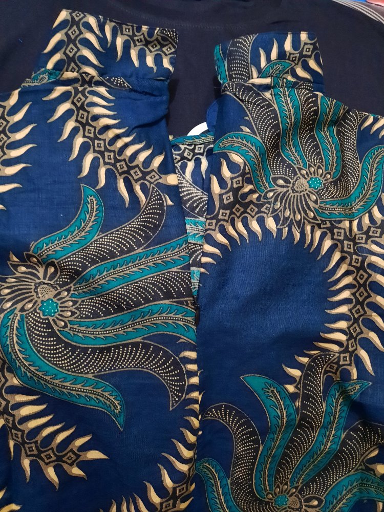 Batik Tunik Wanita Modern Riskyma M L Xl 2l 3l Jumbo