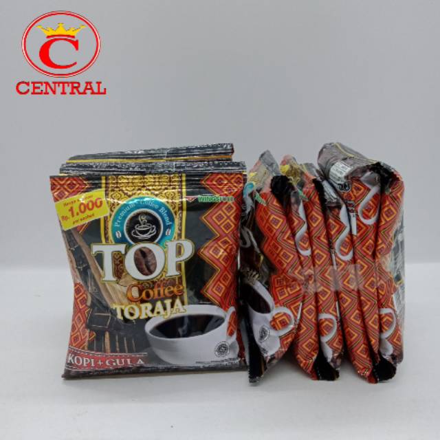 TOP COFFEE TORAJA ISI 6SACHET/centraltrenggalek