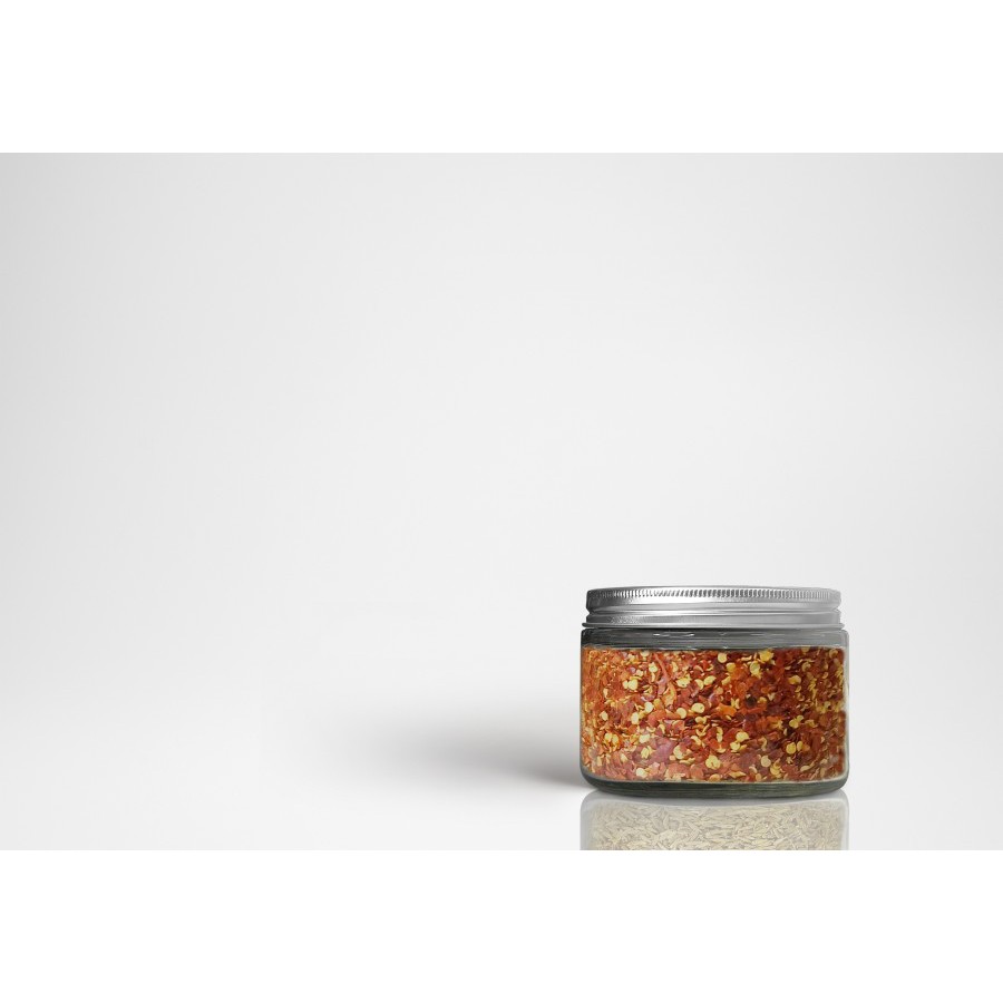 

Chilli Crushed | Rempah Cabai Tumbuk [ Glass Jar Packaging ] | 100gr