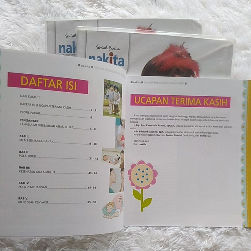 Serial Buku Nakita - Panduan Tumbuh Kembang Anak - Rahasia Membesarkan Anak Sehat