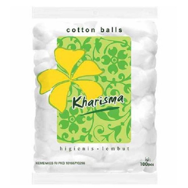 Kharisma Kapas Wajah 30g/ 45g I Cotton bud I Cotton Ball (VH)