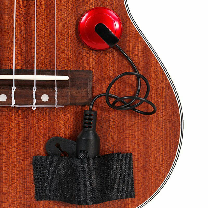 Guitar Electronic Pickup Pengubah Akustik Jadi Elektrik - ST-20 - Red