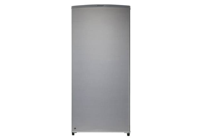 Freezer Sharp FJM189NSS Upright Freezer Silver Freezer Es Batu Friser