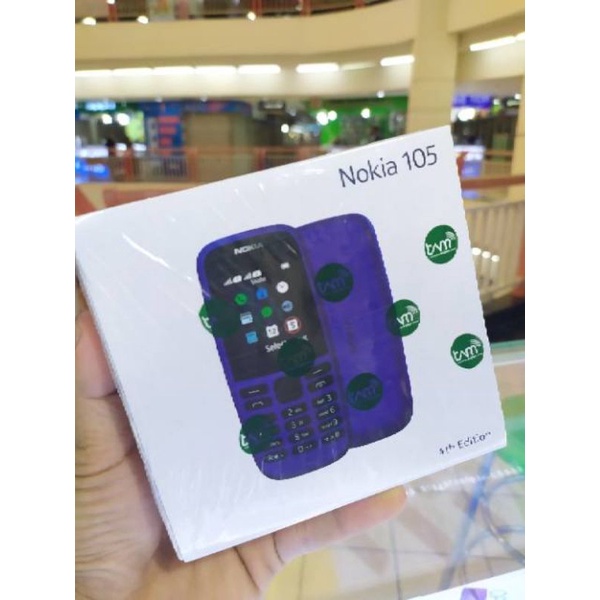 hp Nokia 105 150 2021 candybar dual SIM gsm  garansi resmi nokia 1 tahun wraping plastik Tam-3