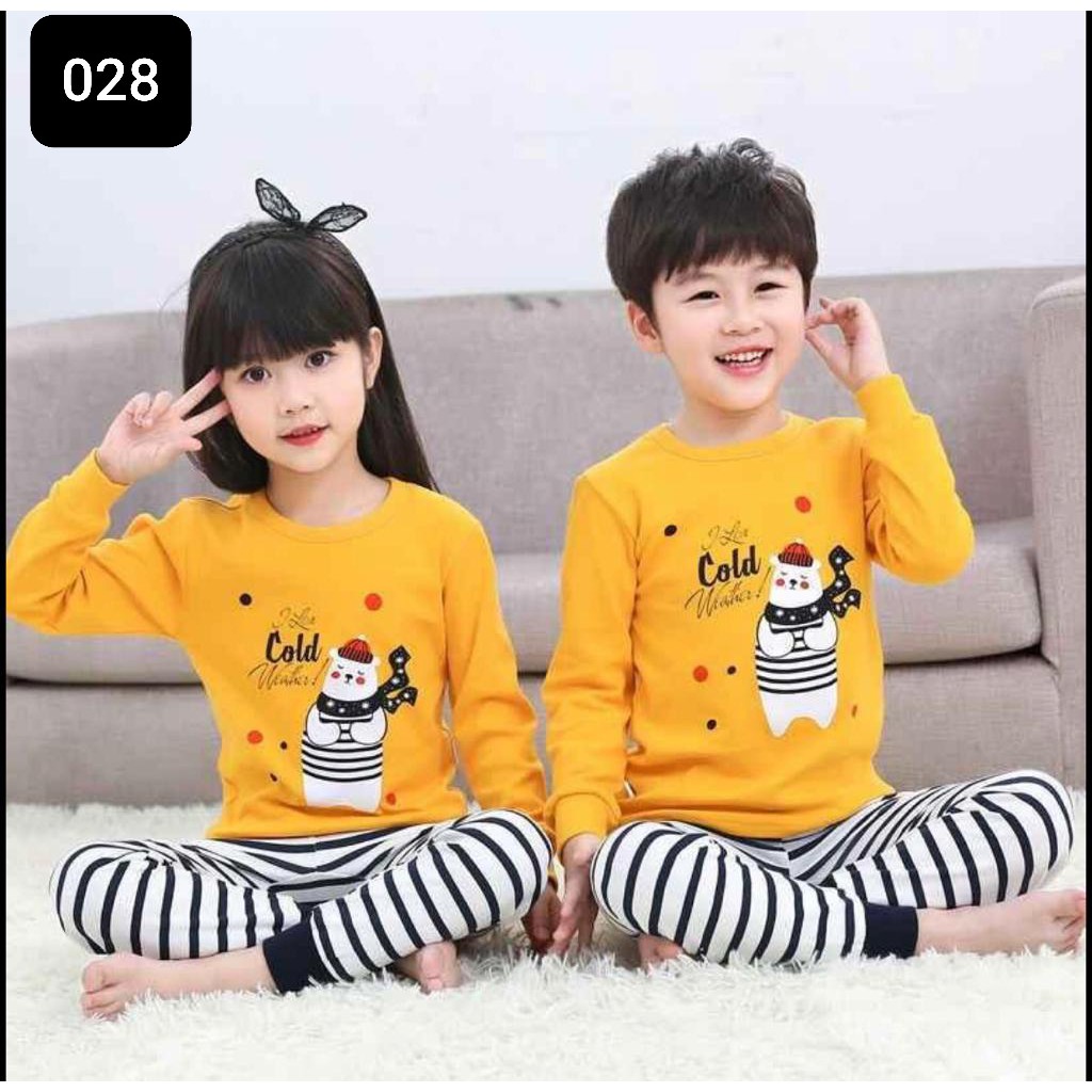 blinqshop BAJU TIDUR ANAK UNTUK 1-10 TAHUN