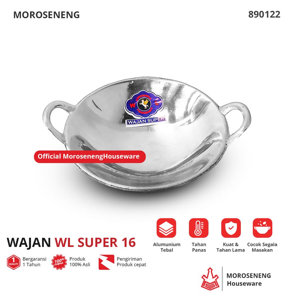 Wajan WL Super 16 Cor Aluminium