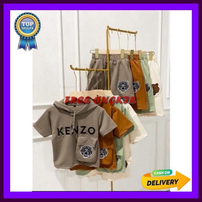 Setelan Anak Laki Laki Umur Bayi Motif Army Lengan Panjang Celana Panjang- Stelan Baju Anak Cowo One