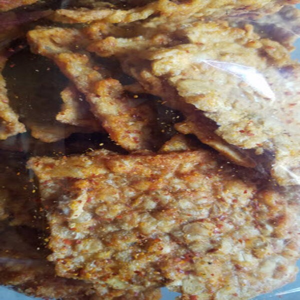 

Tempe pedas/ Tempe Pedas manis/Tempe Pedas bawang/ Keripik Tempe terbaru
