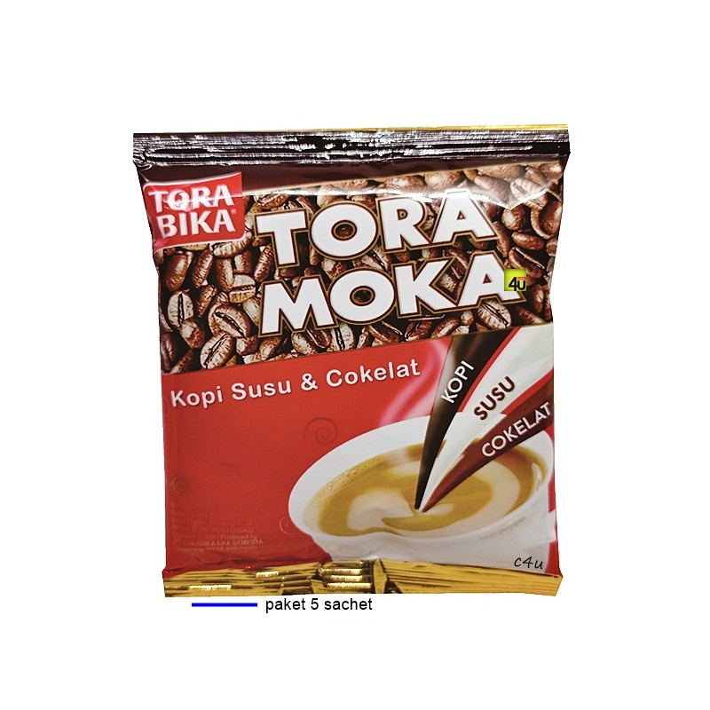 

RENCENG Torabika Moka Kopi Rasa Susu Dan Cokelat - 10pcs x 29gr
