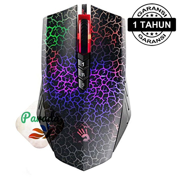 Mouse Gaming Bloody A70A, Infrared Switch, 7 Profile Macro, Wired, Ori