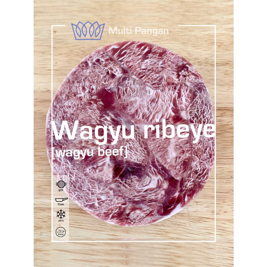 

Daging sapi wagyu meltique rib eye (1kg)