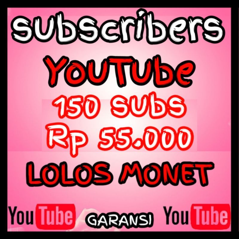 Subscribers Murah Bergaransi