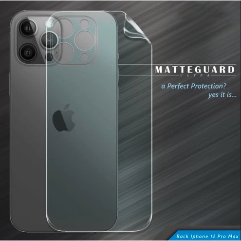 Iphone 11 PRO / 11 PRO MAX Matte Back Cover TPU Film Protector Hyrdrogel