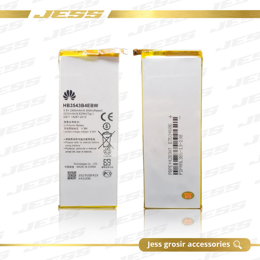 Baterai Battery Original HW HB3543B4EBW Ascend P7 , Ascend P7 Dual L00 , L05 , L07 , L09 , L10 , L11