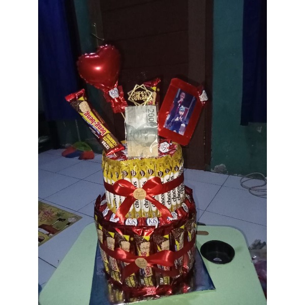 

Snack Tower Tarik Uang+foto