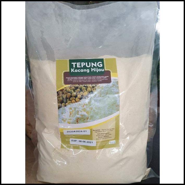 

Fits Tepung Kacang Hijau Kupas Alami 1Kg