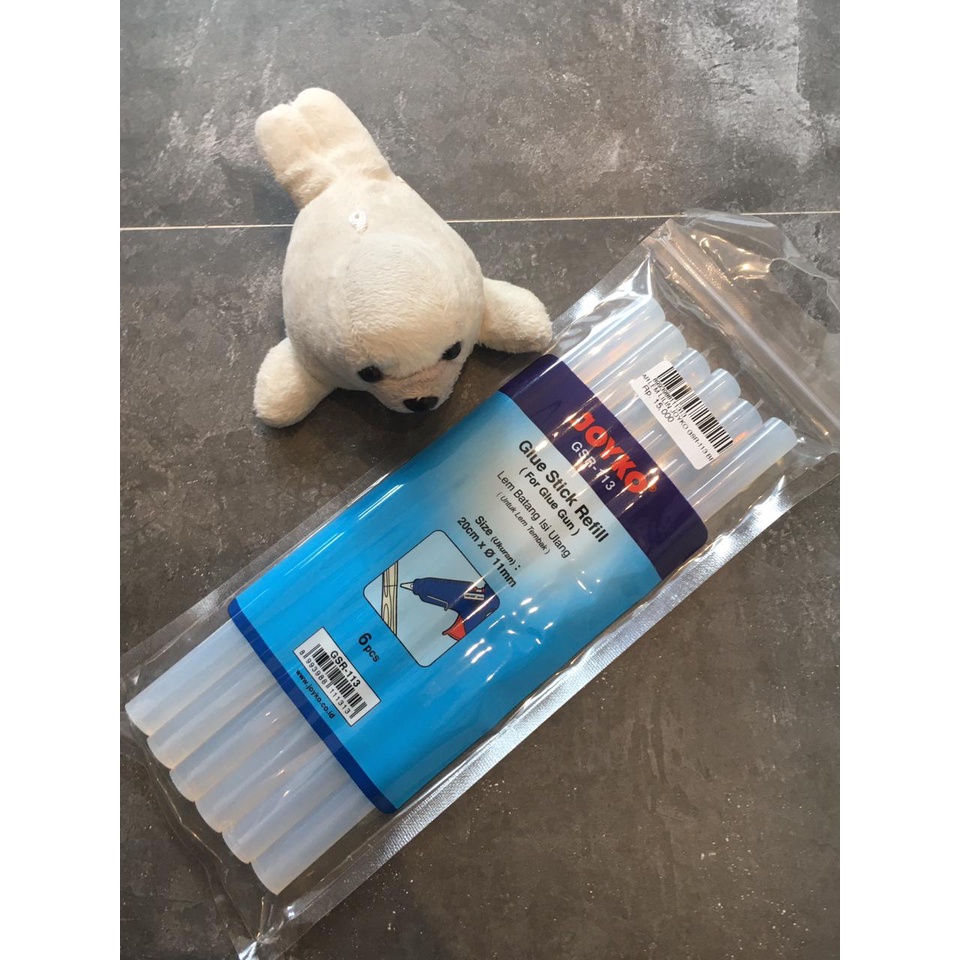 

Glue Stick Refill Lem Bakar Isi Lem Tembak JOYKO GSR-113 1 Set 6 Pcs