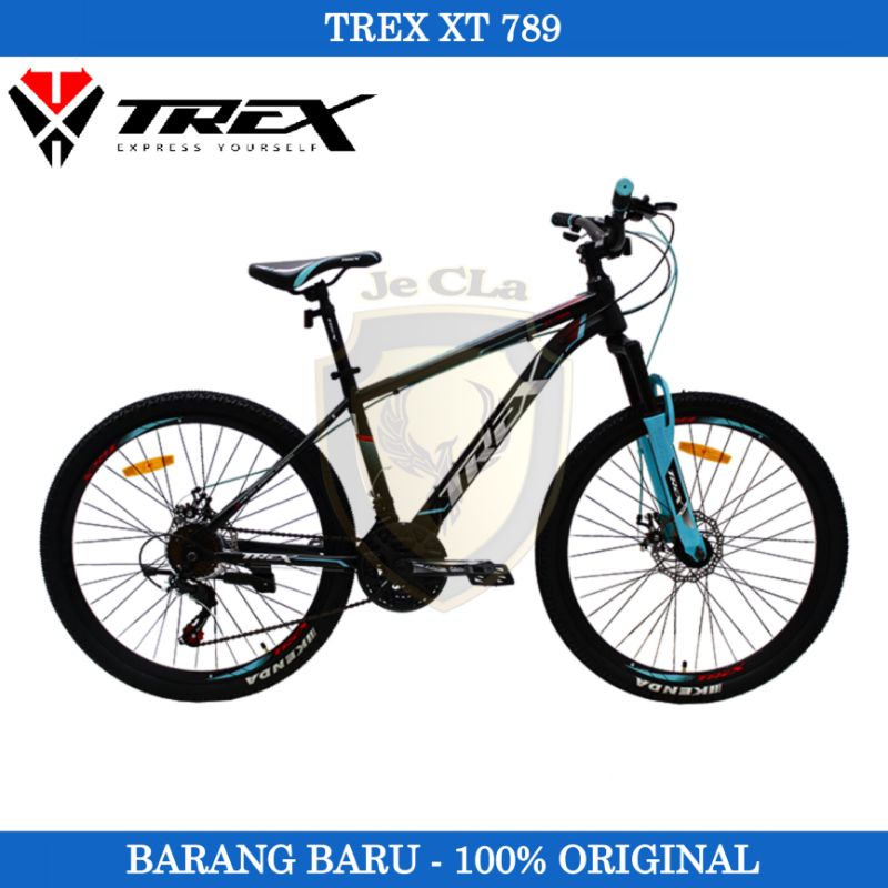 Sepeda Gunung MTB TREX XT 789 26 Inch 21 Speed Disc Brake
