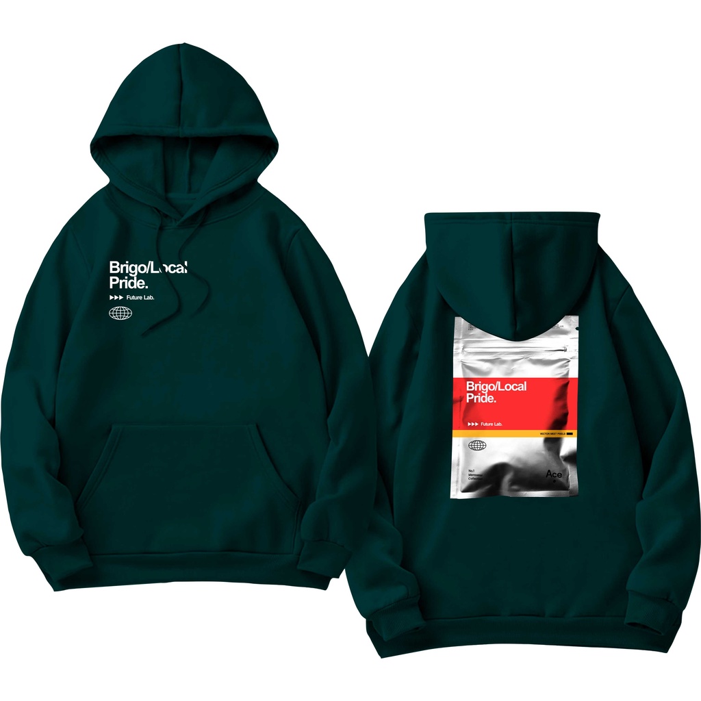 BRIGO Jumper Hoodie future lab II Sweater Hoodie BRIGO future lab Sablon DTF Fleece Cotton II SIZE M-XXL (Pria &amp; Wanita) Free stiker&amp;Gantungan Kunci