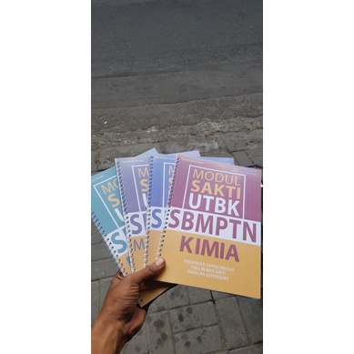Jasa Print HITAM PUTIH Catatan Materi78 Modul UTBK SBMPTN Biologi Fisika, Kimia, Matematika  SAINTEK