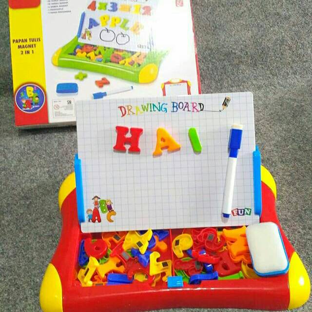 

Mainan anak drawing board papan tulis anak