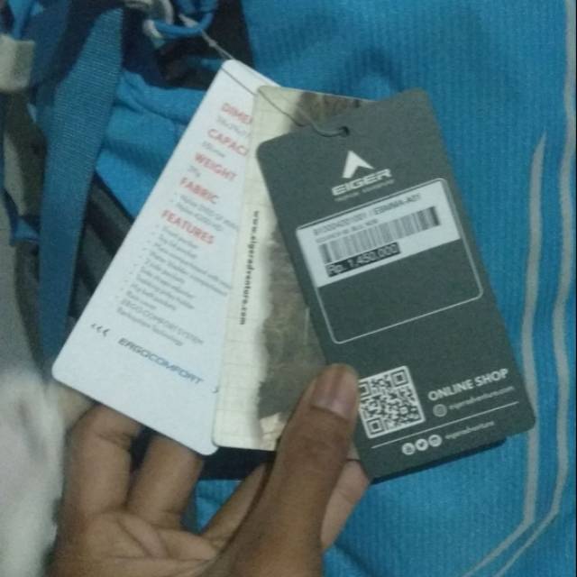 tas gunung equinox 65 L