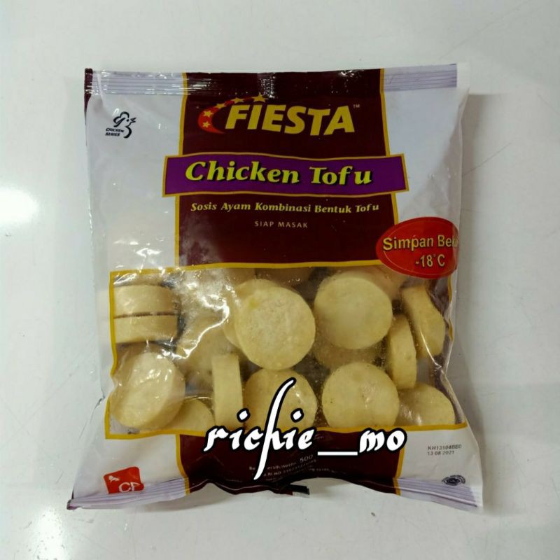 

Fiesta Chicken Tofu 500gr Sosis Ayam Kombinasi Bentuk.Tofu