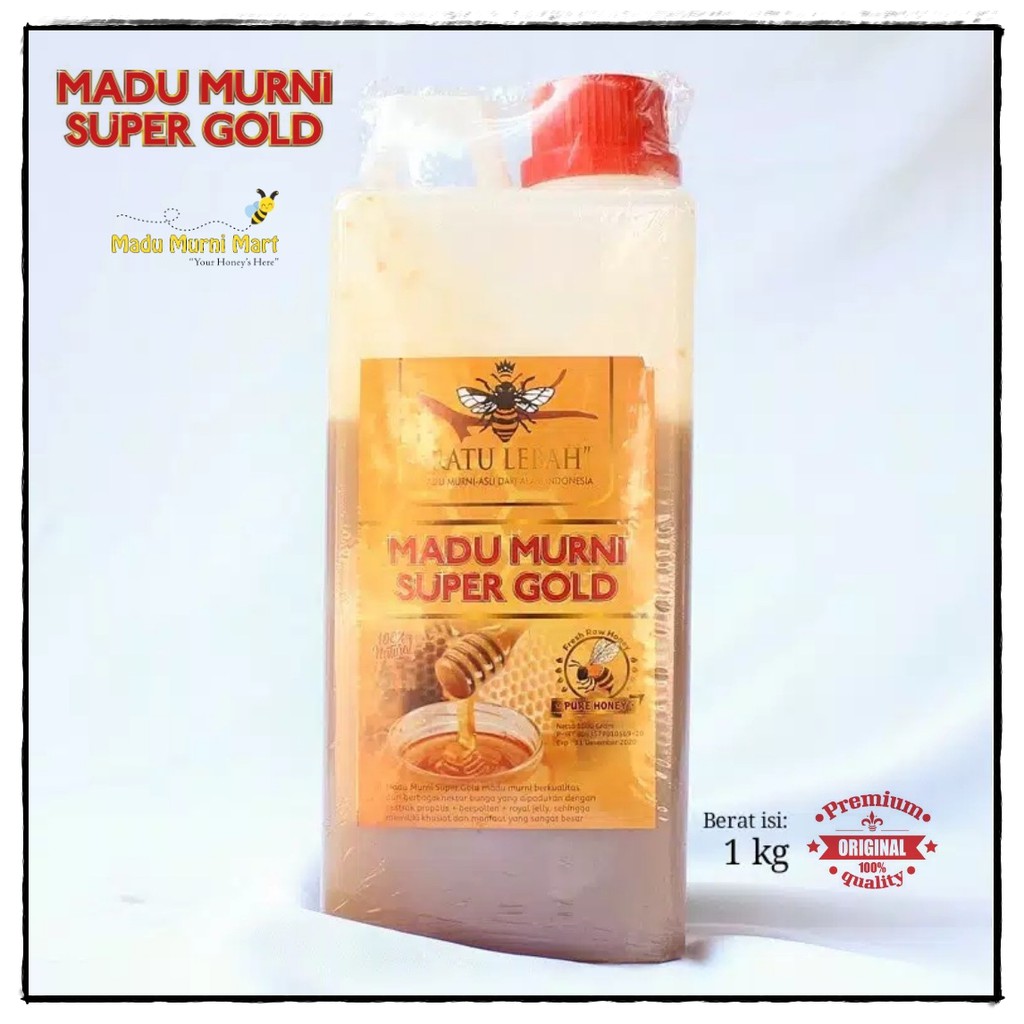 

Madu Murni Super Gold 100% Asli Fresh 1kg